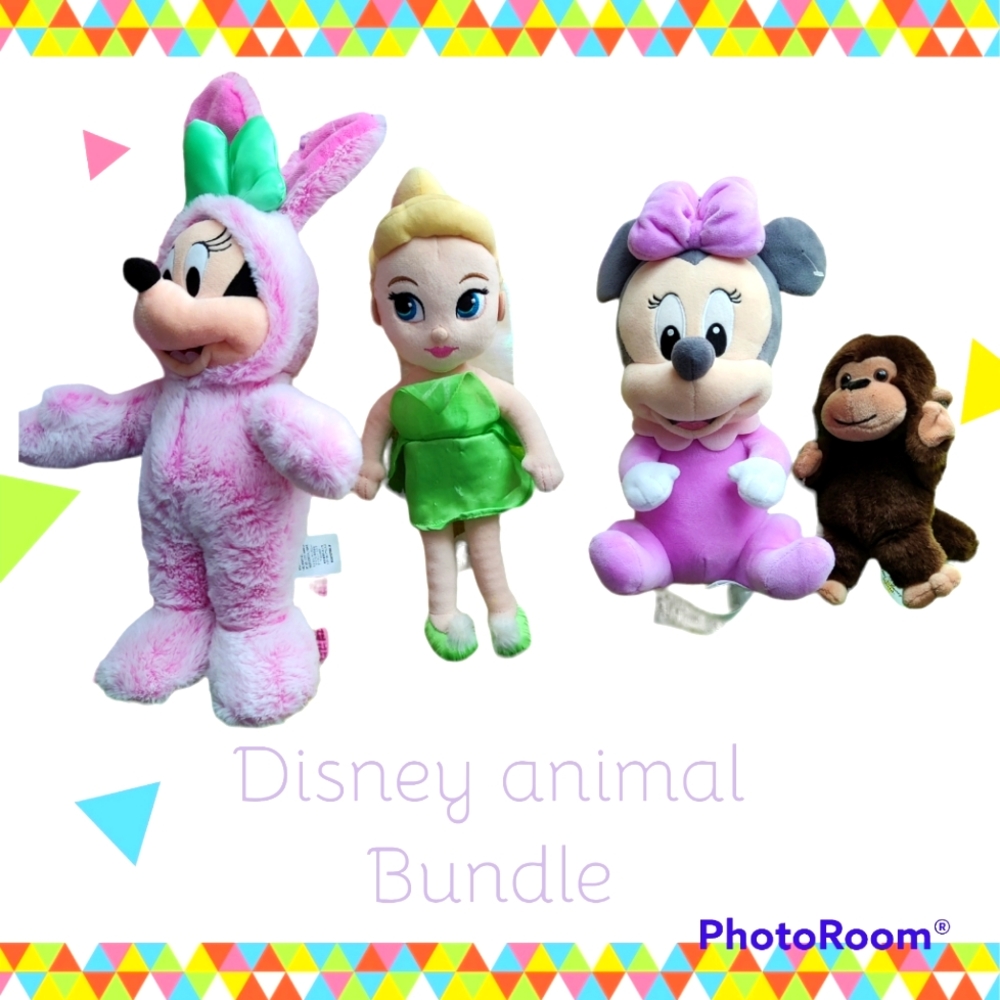 Disney Minnie Mouse stuffed animals bundle